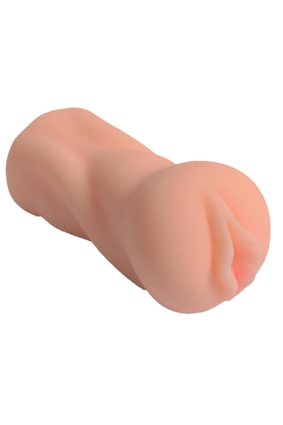16 cm Kalın Kolay Taşınabilen Gerçekçi Haz Veren Yumuşak Doku Realistik Suni Vajina Mastürbatör