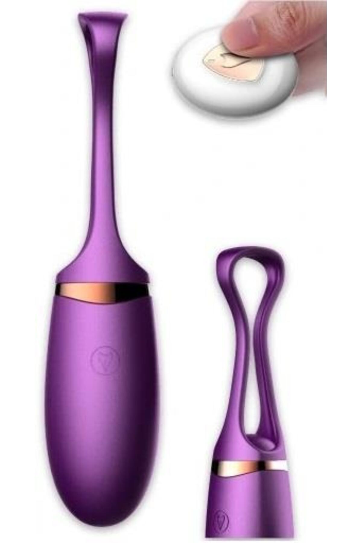 Vajina Kegel Topu Uzaktan Kumandalı Soft Özel Silikon Dokuda 10 Farklı Titreşim Giyilebilen Vibratör