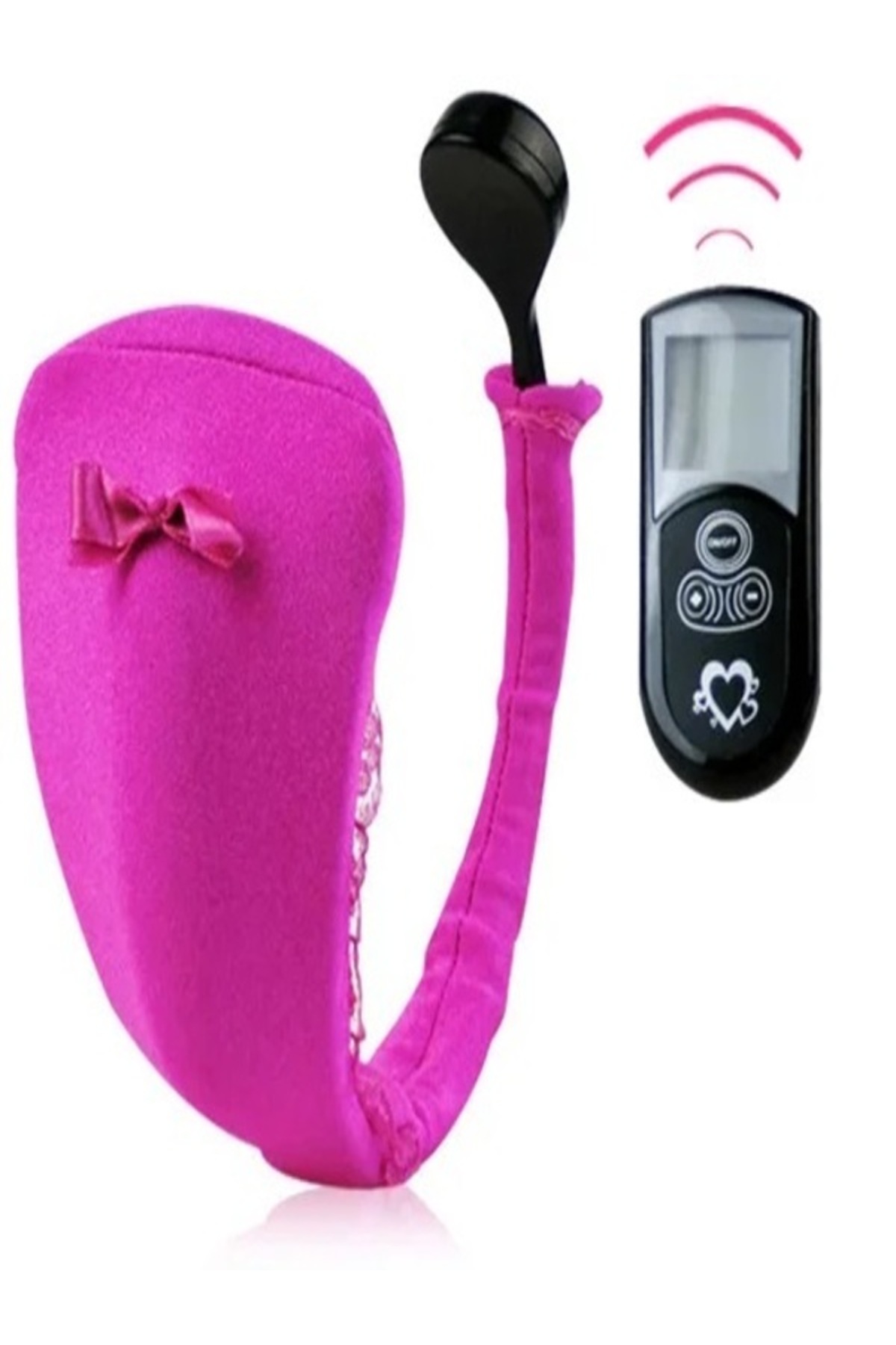 C-String Giyilebilir 10 Mod Titreşim Uzaktan Kumandalı Klitoris Uyarıcılı Giyilebilen Külot Vibratör