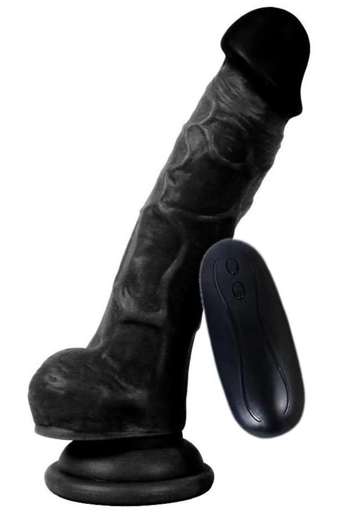 17 Cm Ultra Soft Gerçekçi Dokuda 10 Farklı Titreşim Vibratör Vantuzlu Realistik Penis Dildo