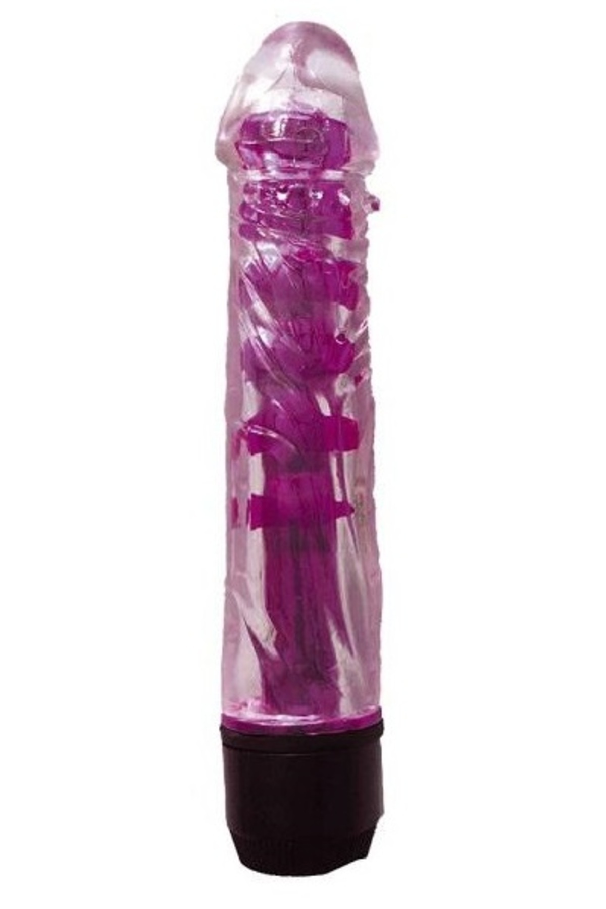 Ultra Gerçekçi Yumuşak Jel Dokulu 17 Cm Dildo Güçlü Titreşimli Penis Vibratör