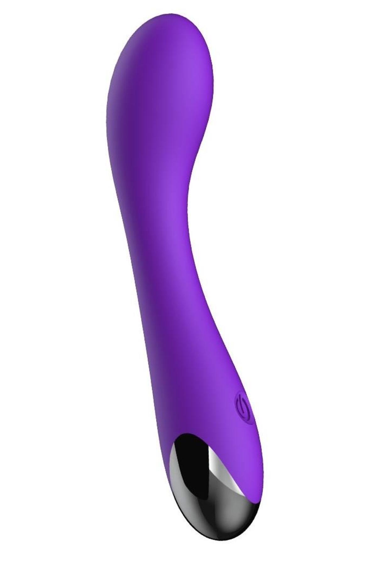 G Noktası Uyarıcılı Usb Şarjlı 20 Farklı Titreşimli Pürüzsüz Silikon Dokuda Orgazm Zevk Vibratör
