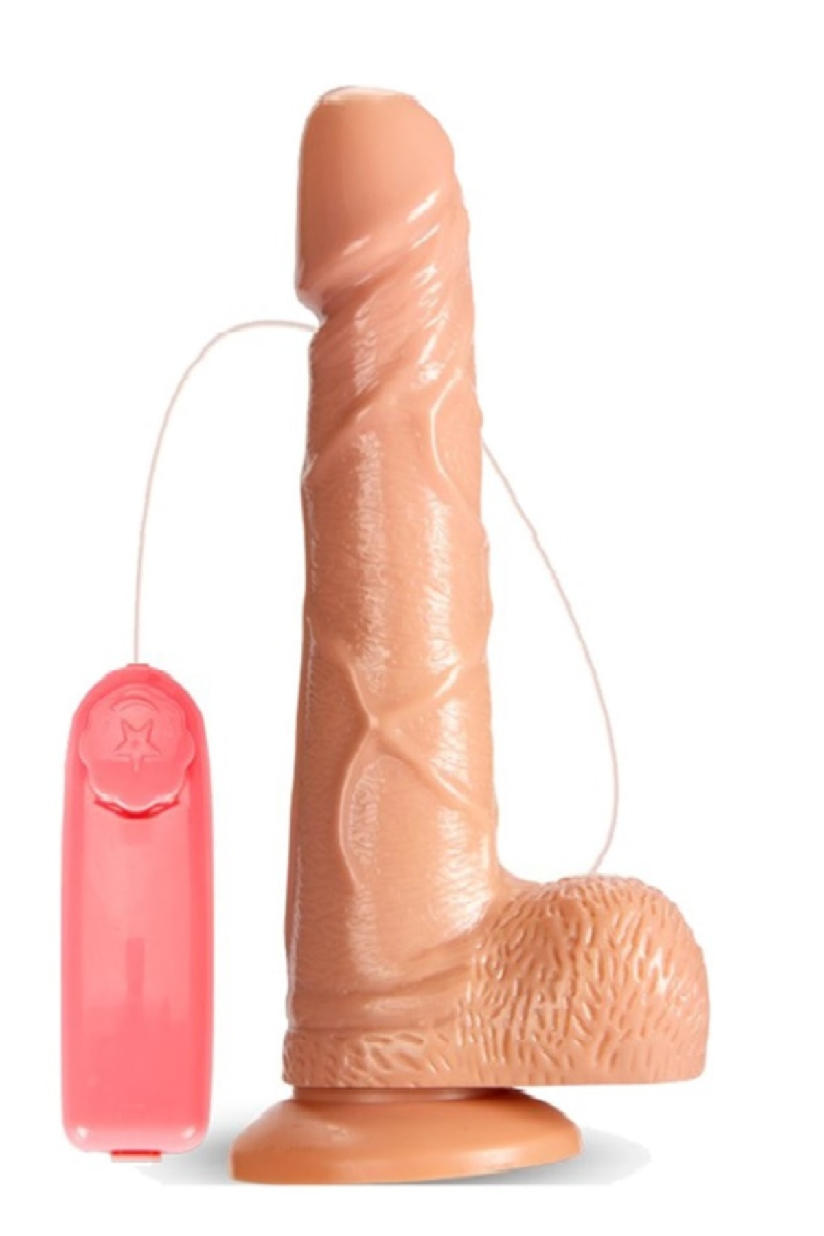 Ayarlanabilir Güçlü Titreşimli Penis Gerçekçi Dokuda Birebir Ten Hissiyatı 19 cm Realistik Vibratör