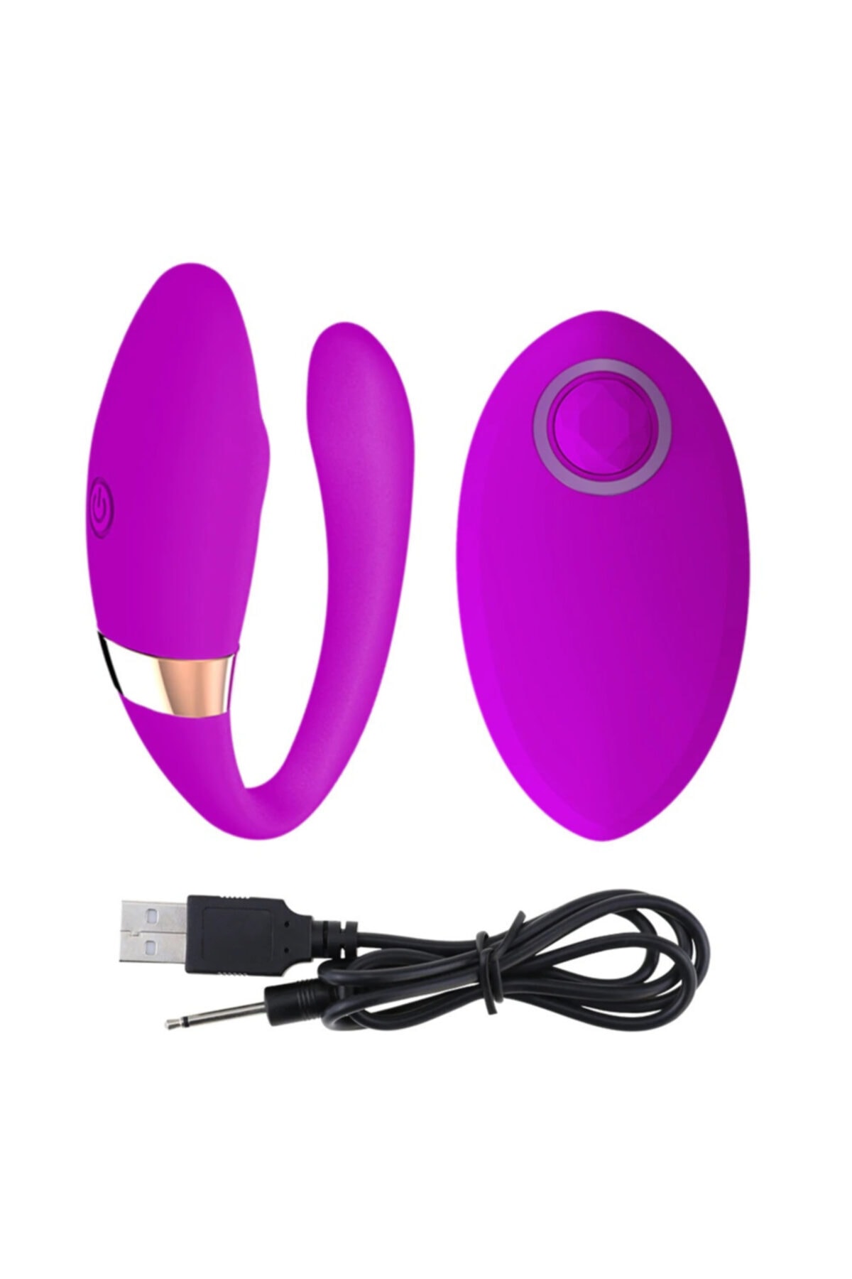Çiftlere Özel Lüx Uzaktan Kumandalı Usb Şarjlı 10 Farklı Titreşim Klitoris Uyarıcılı Orgazm Vibratör
