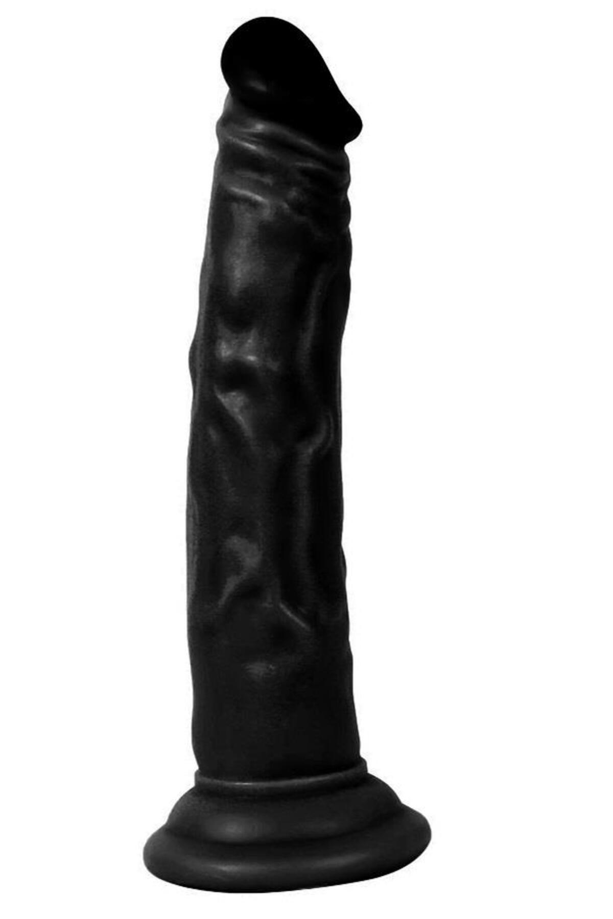 Anal Vajina Birebir Gerçekçi Hissiyat Et Dokusunda 18.5 Cm Zenci Yumurtalıksız Realistik Penis Dildo