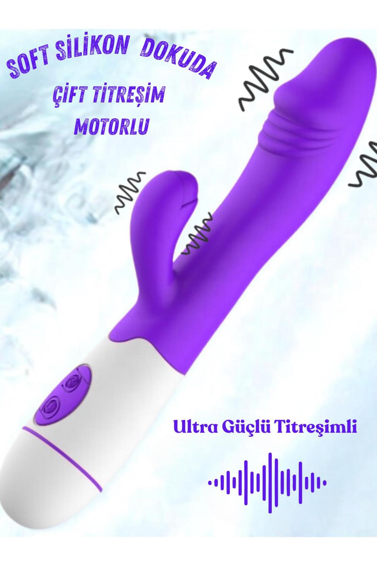 Yumuşak Esnek Silikon Dokuda 30 Farklı Güçlü Titreşimli Klitoris Uyarıcılı Orgazm Teknoloji Vibratör