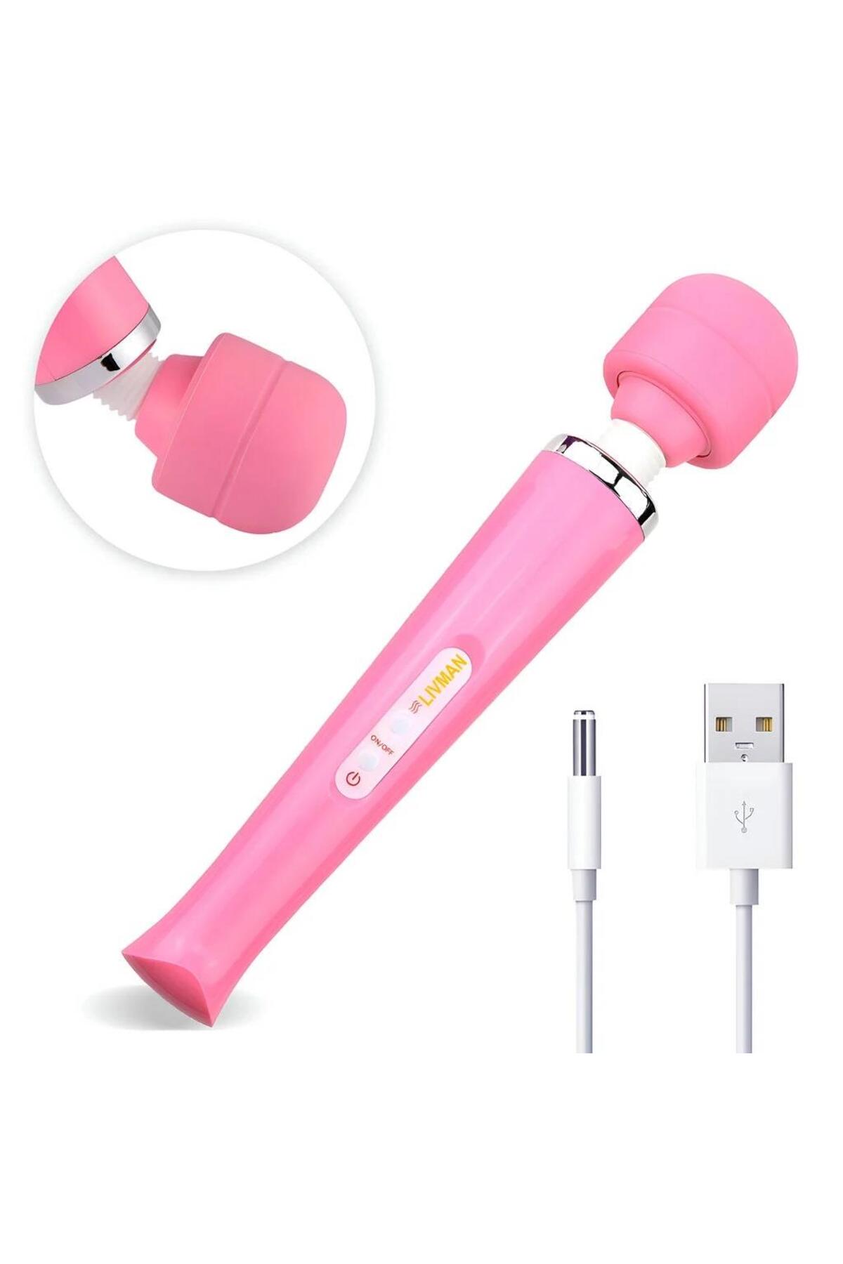 Klitoris Uyarıcılı Esnek Silikon Bükülebilir Başlıklı Usb Şarjlı 10 Farklı TitreşimlMasaj Vibratörü