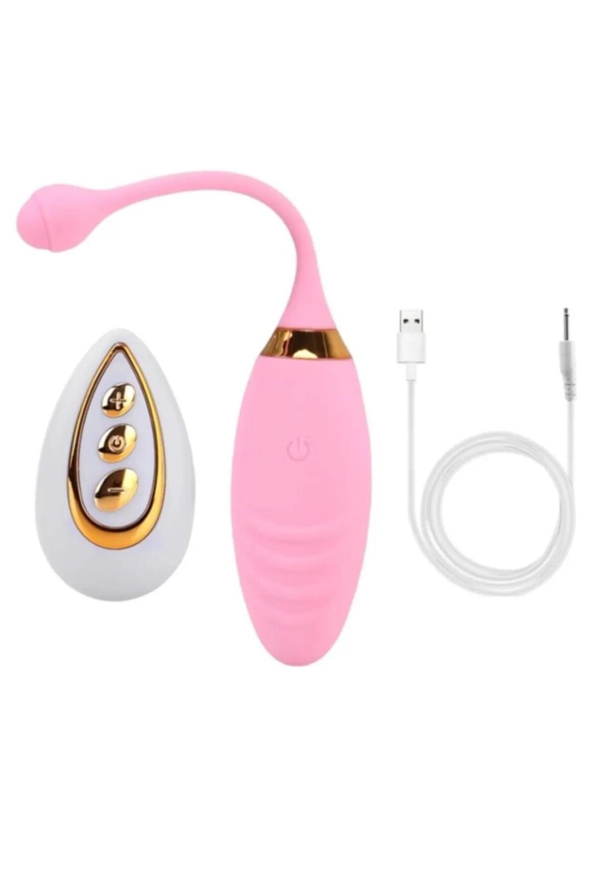 Soft Silikon Dokuda Kegel Vajina Topu 10 Mod Titreşim Usb Şarjlı Uzaktan Kumandalı Orgazm Vibratörü