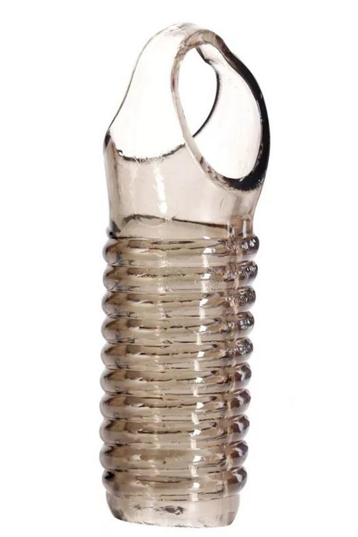 Gövde Testis Tutacaklı Yarım Penis Kılıfı Ultra Yumuşak G Noktası Uyarıcı Ve Dildo Halkası