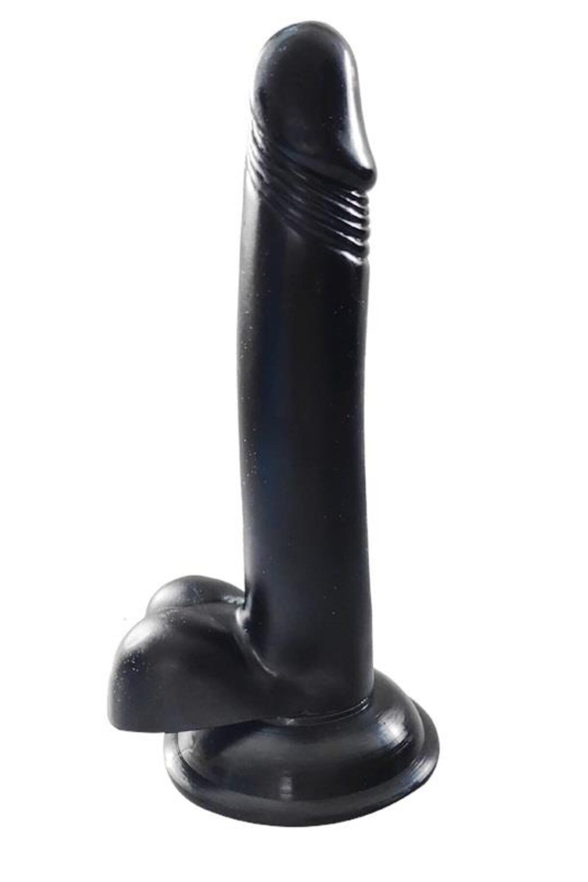 Gerçekçi Yumuşak Et Dokusunda 21 Cm Güçlü Vantuzlu Damarsız Süper Realistik Penis Dildo