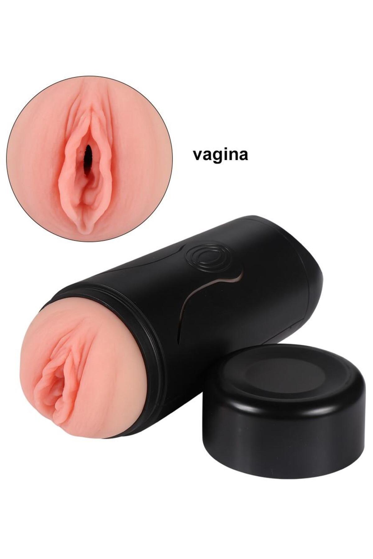 Ses Özellikli Usb Şarjlı 10 Mod Titreşim Gerçekçi Hissiyat Ten Dokusu Yapay Suni Mastürbatör Kupası