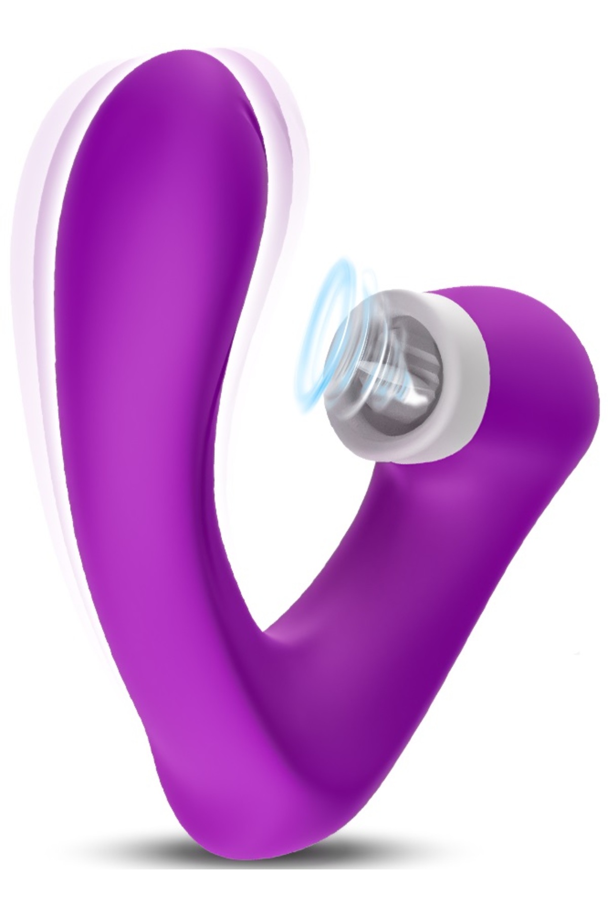 Giyilebilen 9 Titreşim Fonksiyonlu Emiş ve Dil Atabilen Ultra Soft Dokuda Orgazm Zevk Vibratörü